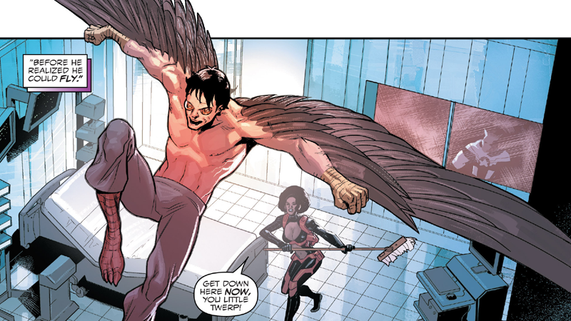Illustration for article titled Marvel's New Falcon Is a Latino Falcon Man-Hybrid